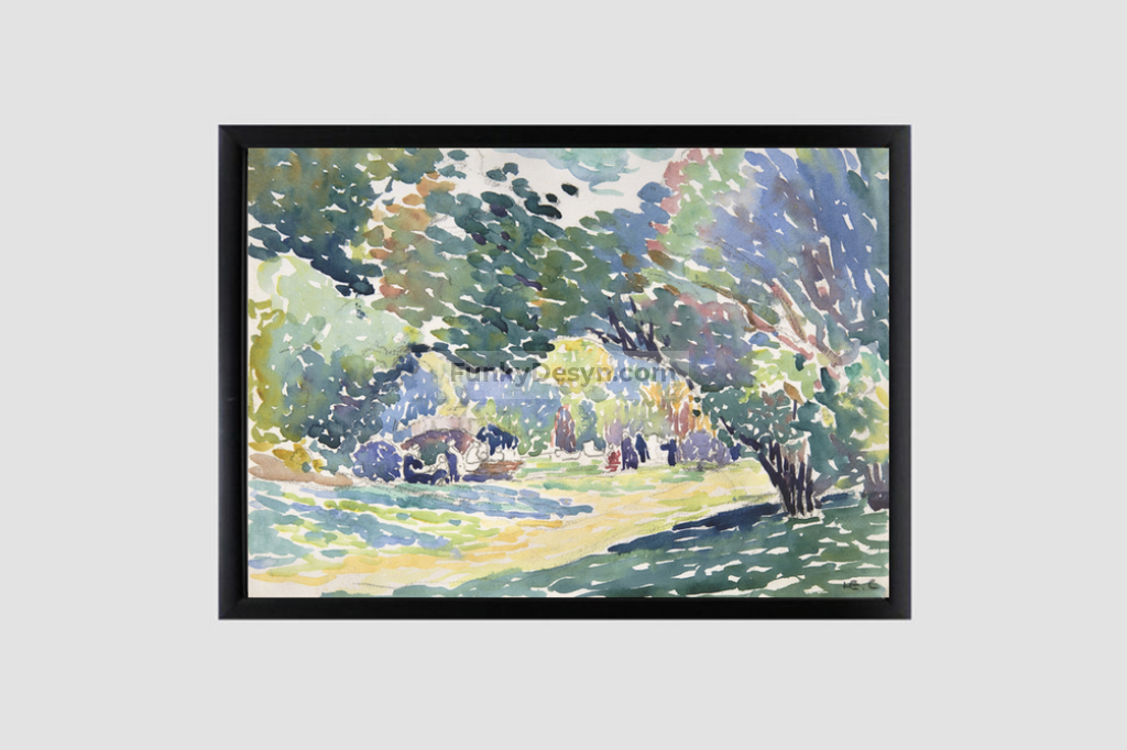 Landscape (1904) by Henri-Edmond Cross.