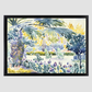 Garden of the Painter at Saint Clair (1908) painting  by Henri-Edmond Cross