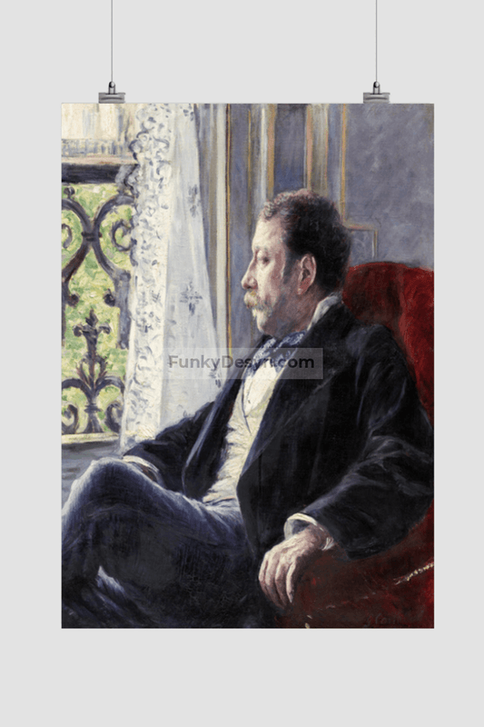 Portrait of a Man (1880) painting by Gustave Caillebotte