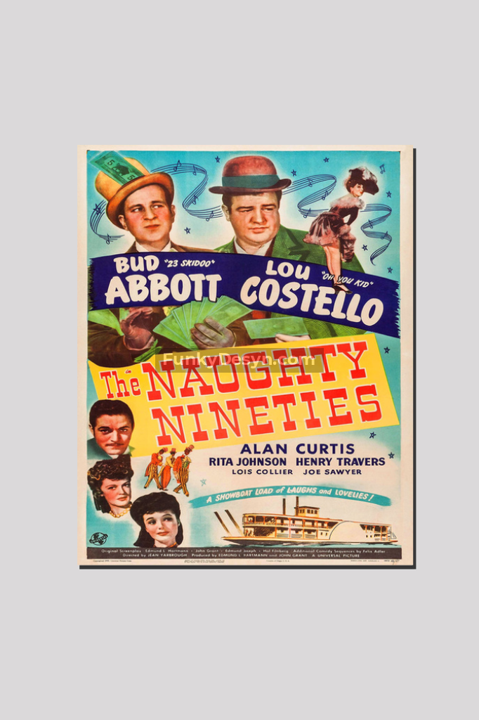 The Naughty Nineties-1945 16X20 Inches/ Wrapped Canvas Decor