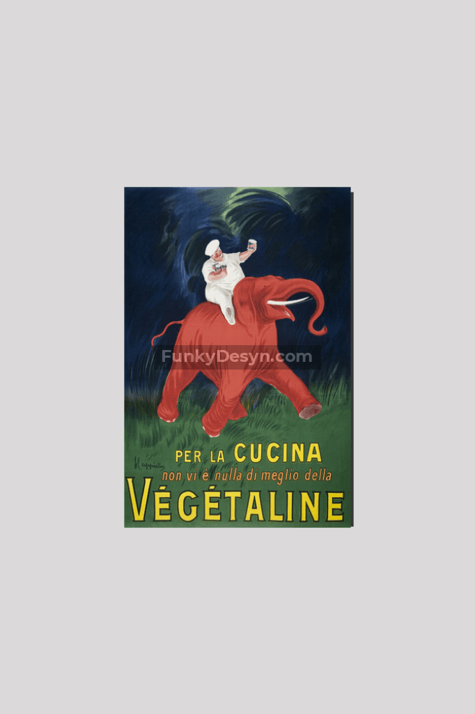 Vegetaline (1910)  by Leonetto Cappiello