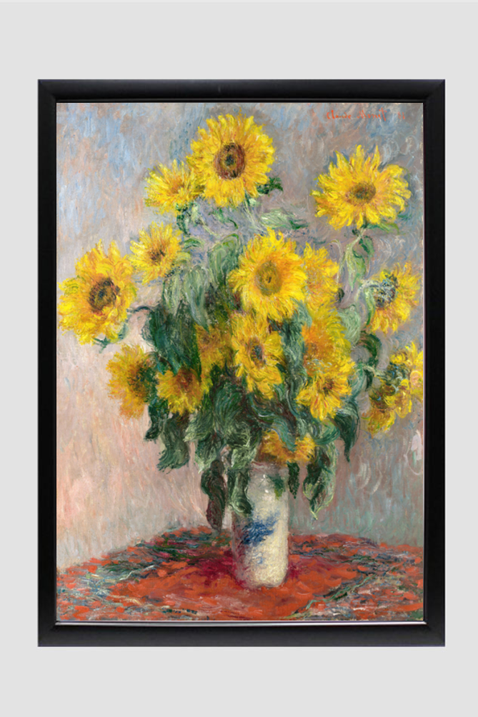 Bouquet of Sunflowers (1881) by Claude Monet