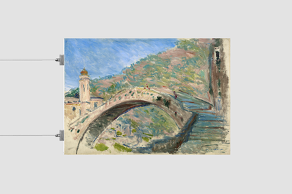 Monet's Bridge at Dolceacqua (1884)