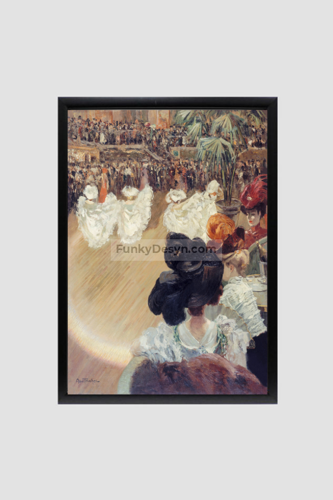 Quadrille at the Tabarin Ball (1906) by Louis Abel-Truchet.