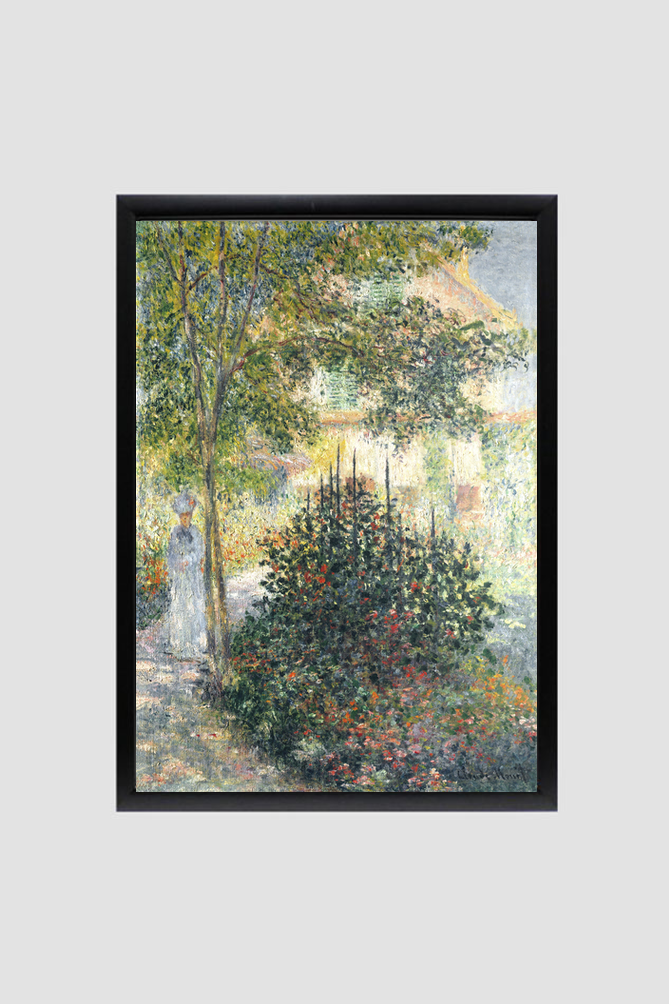 Camille Monet in the Garden at Argenteuil (1876) by Claude Monet