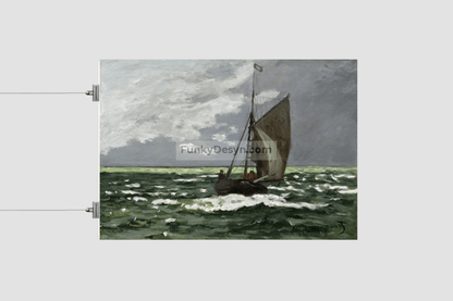 Claude Monet's Seascape, Storm (1866)