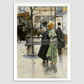 On the Boulevards (1895) by Louis Abel-Truchet