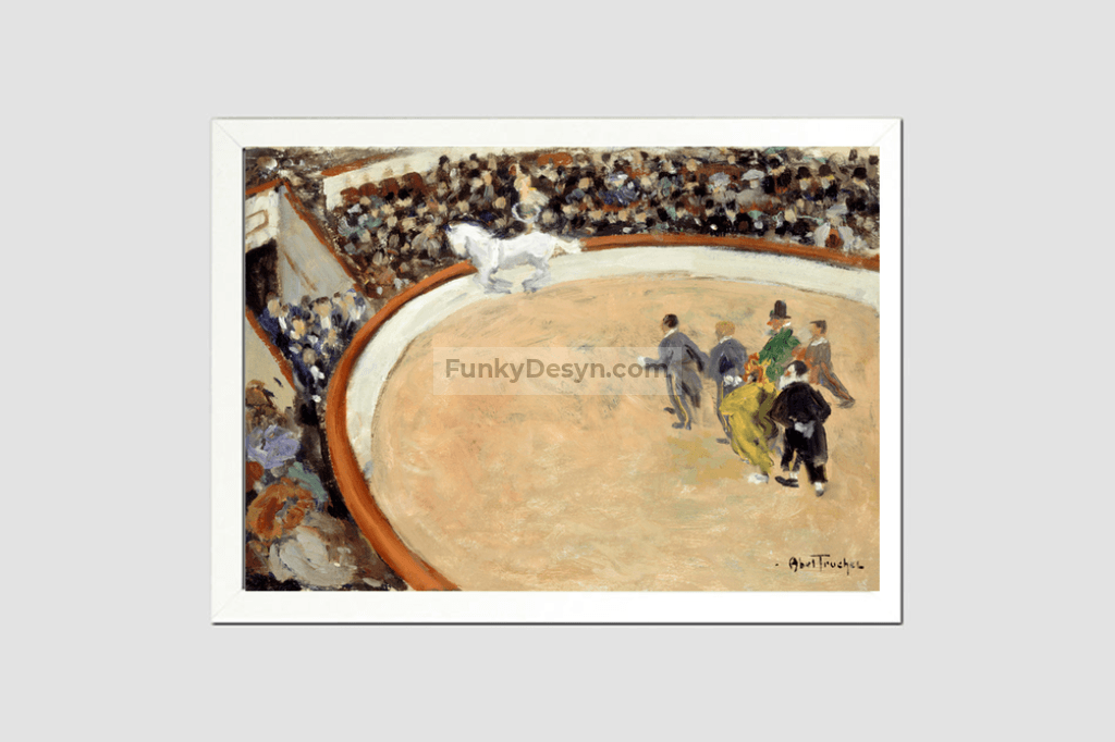 The Médrano circus, boulevard Rochechouard (1907) by Louis Abel-Truchet.