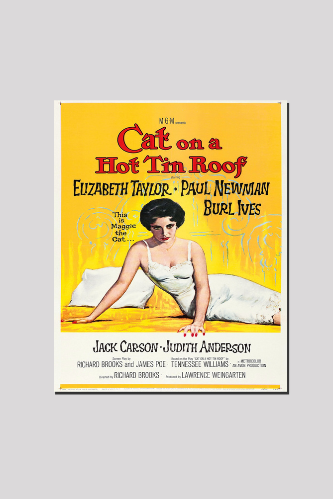 Cat on a Hot Tin Roof -1958