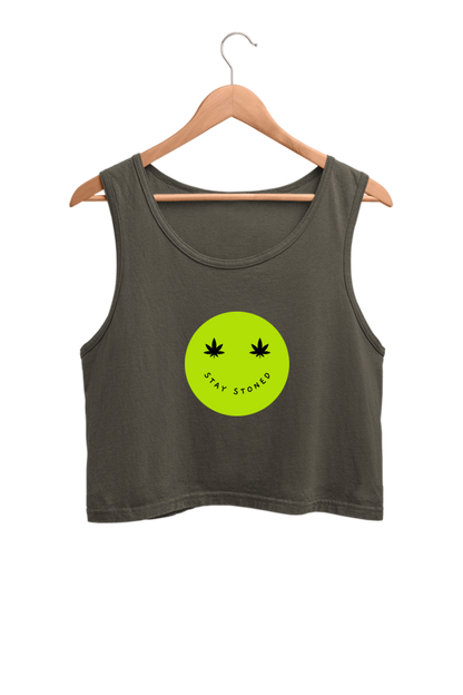Stay Stoned - Crop Tanks