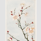 Plum branches with blossoms during 1870–1880 by Megata Morikaga.