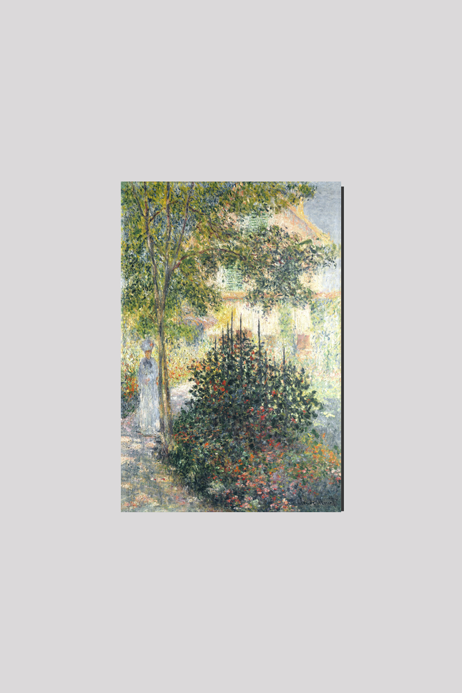 Camille Monet in the Garden at Argenteuil (1876) by Claude Monet