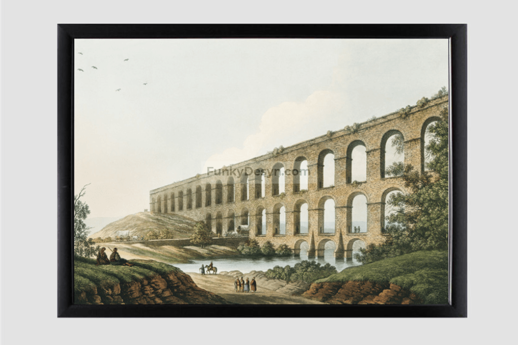 Aqueduct near Belgrade by Luigi Mayer (1755-1803).