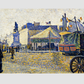 Place de Clichy (1887) painting  by Paul Signac