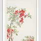 Nandina bush with berries during 1870–1880 by Megata Morikaga