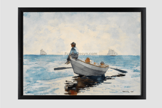 Boys in a Dory (1880) by Winslow Homer