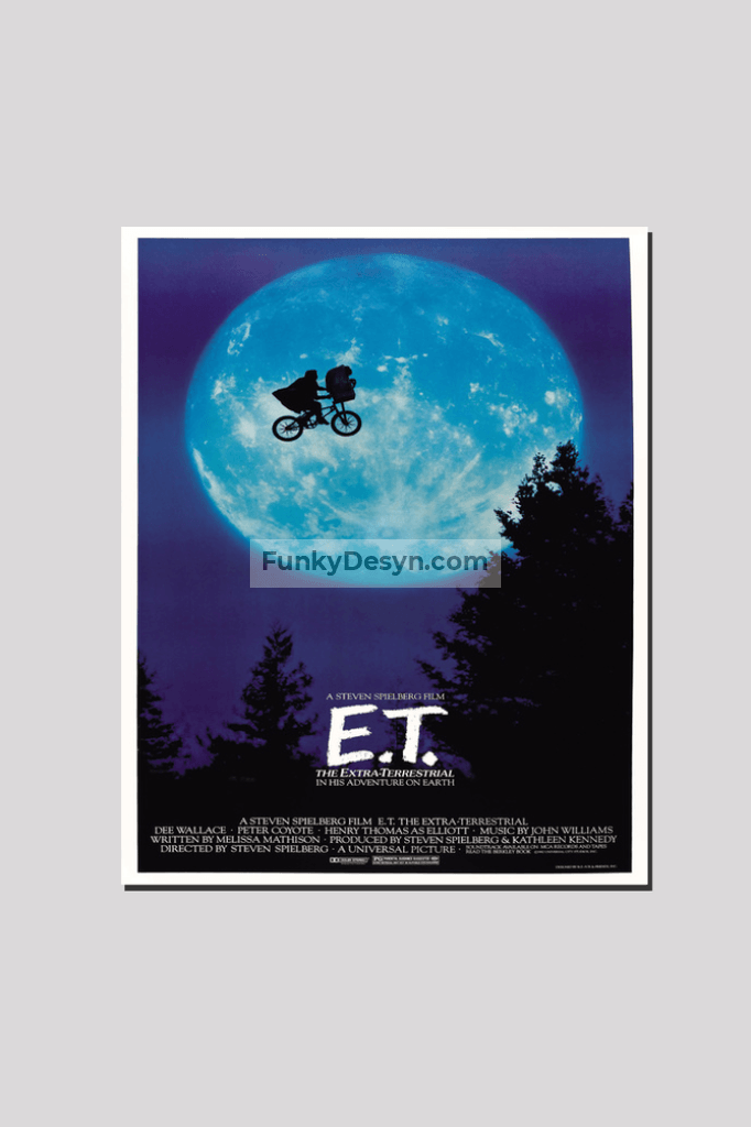 E.t. The Extra-Terrestrial - 1982 16X20 Inches/ Wrapped Canvas Decor