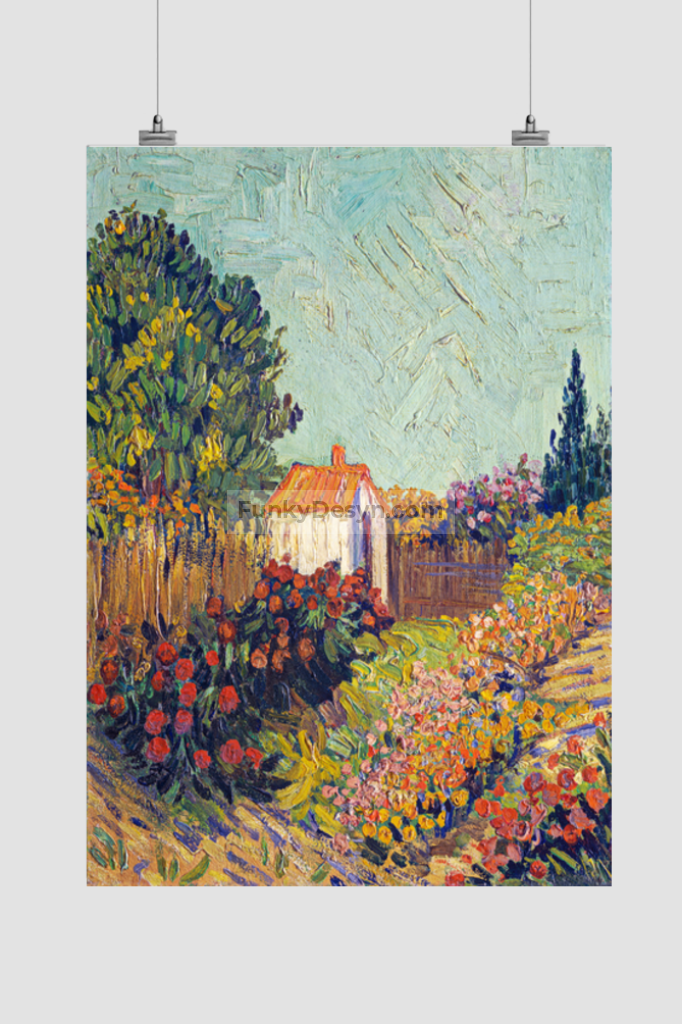 Landscape (19251928) By Vincent Van Gogh. 11.7X16.54 Inches/ Rolled Poster
