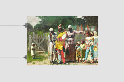 Dressing for the Carnival (1877) by Winslow Homer