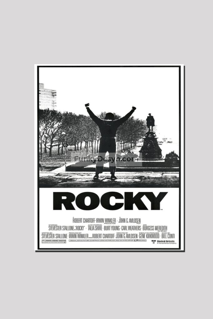 Rocky -1976 16X20 Inches/ Wrapped Canvas Decor