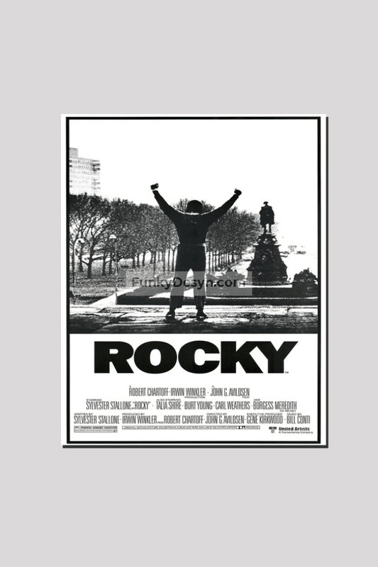 Rocky -1976 16X20 Inches/ Wrapped Canvas Decor