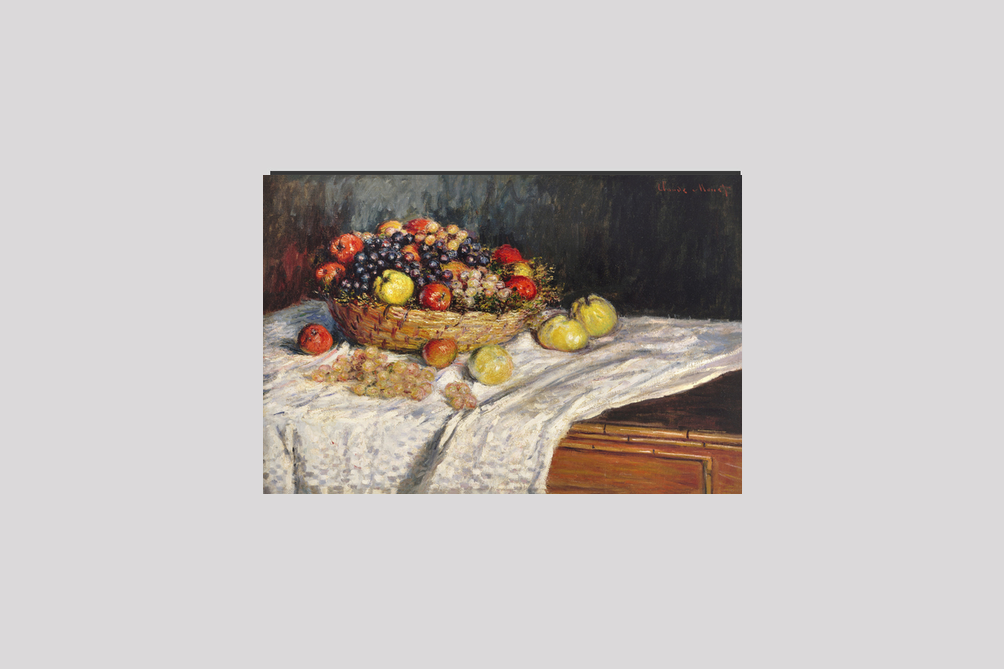 Apples and Grapes (1879–1880) by Claude Monet