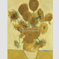 Vincent Van Goghs Sunflowers (1888) Famous Still Life Painting. 11.7X16.54 Inches/ Rolled Poster