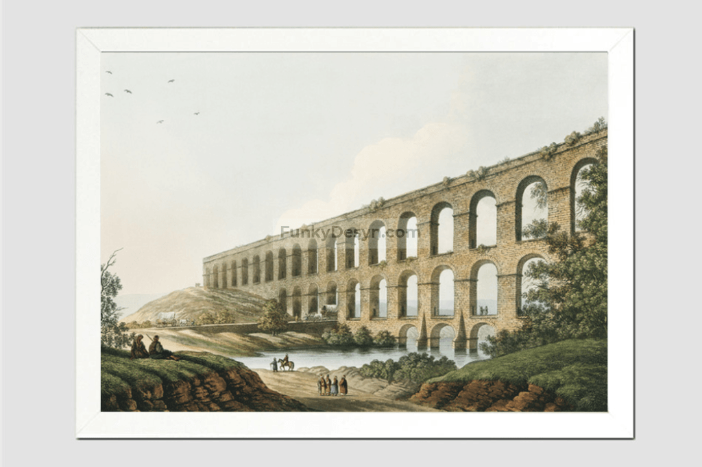 Aqueduct near Belgrade by Luigi Mayer (1755-1803).