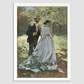 Bazille and Camille (1865) by Claude Monet