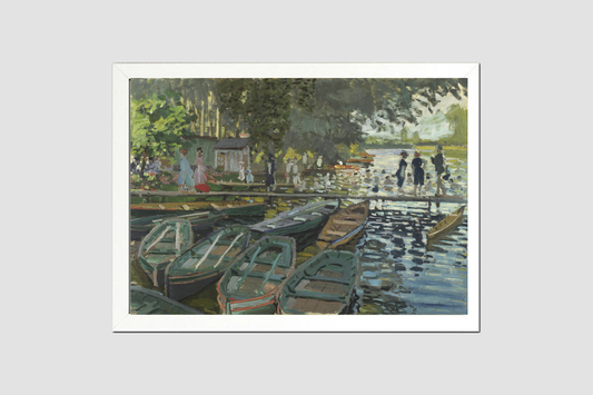 Claude Monet's Bathers at La Grenouillère (1896)