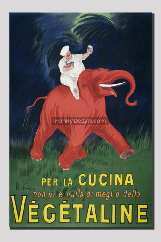 Vegetaline (1910)  by Leonetto Cappiello