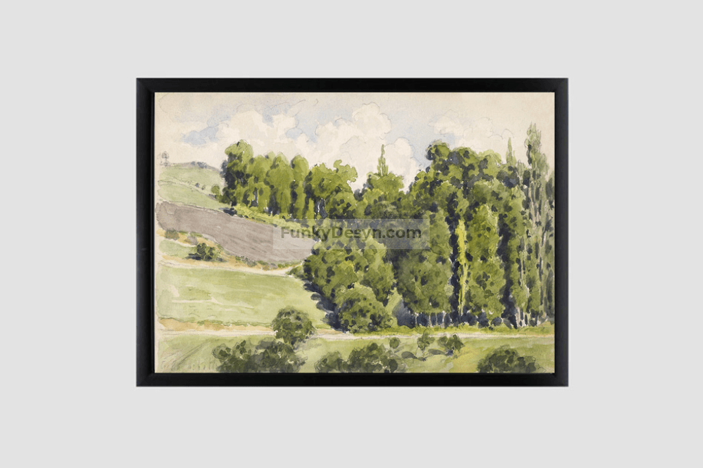 Sketchbook (ca. 1883–1887) painting in high resolution by Gustave Caillebotte.