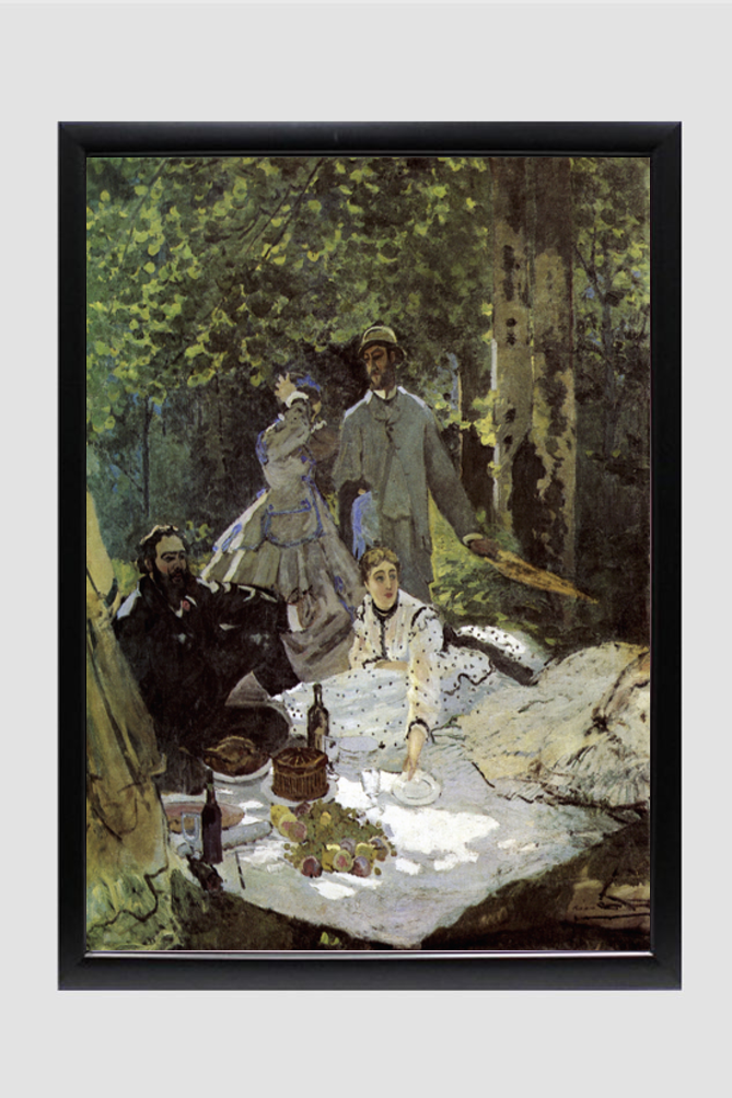 Claude Monet's Luncheon on the Grass (1865–1866)