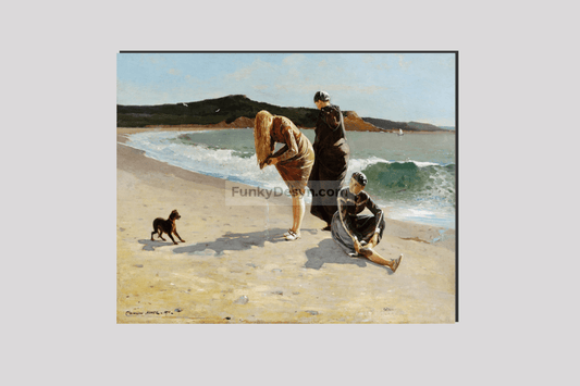 Eagle Head, Manchester, Massachusetts (High Tide) (1870) by Winslow Homer