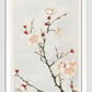 Plum branches with blossoms during 1870–1880 by Megata Morikaga.