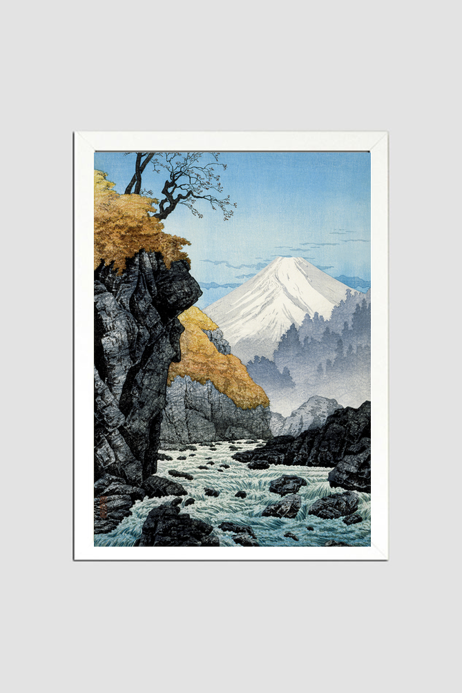 Foot of Mount Ashitaka (1932) print in high resolution by Hiroaki Takahashi.