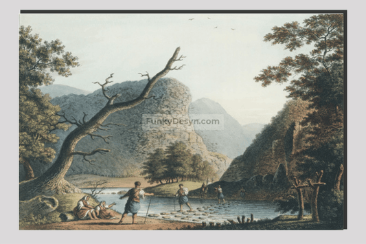 Mount Balkan from Views in the Ottoman Dominions  by Luigi Mayer (1755-1803)