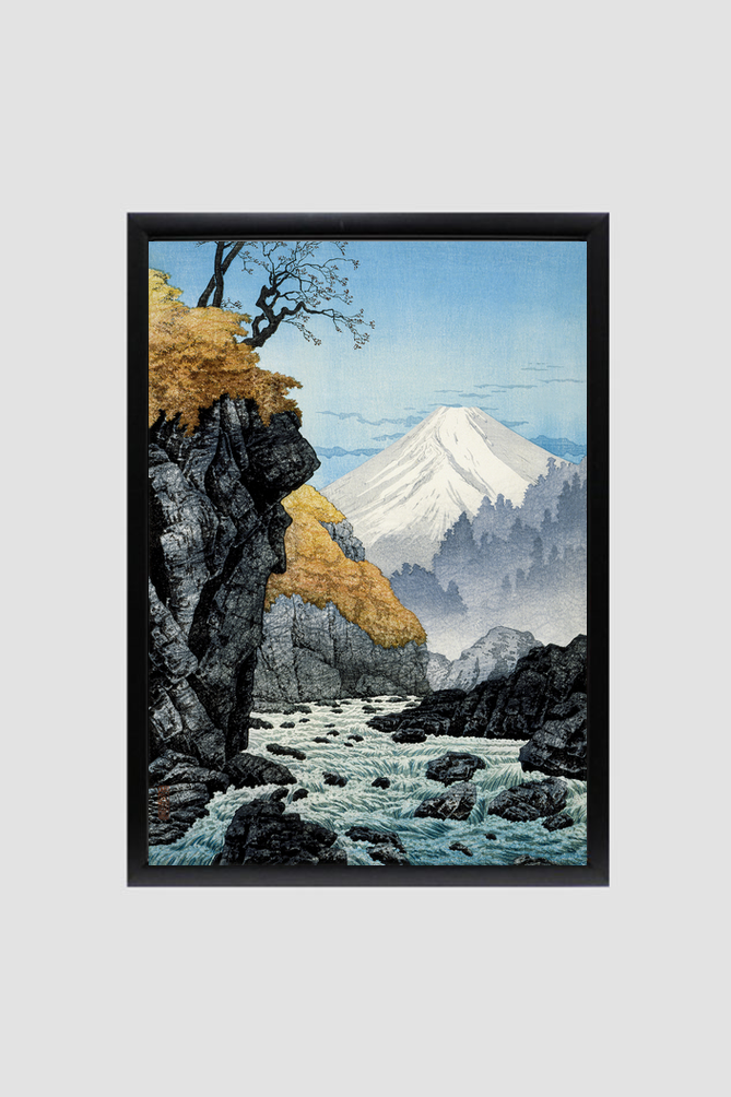Foot of Mount Ashitaka (1932) print in high resolution by Hiroaki Takahashi.