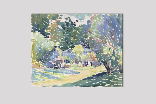Landscape (1904) by Henri-Edmond Cross.