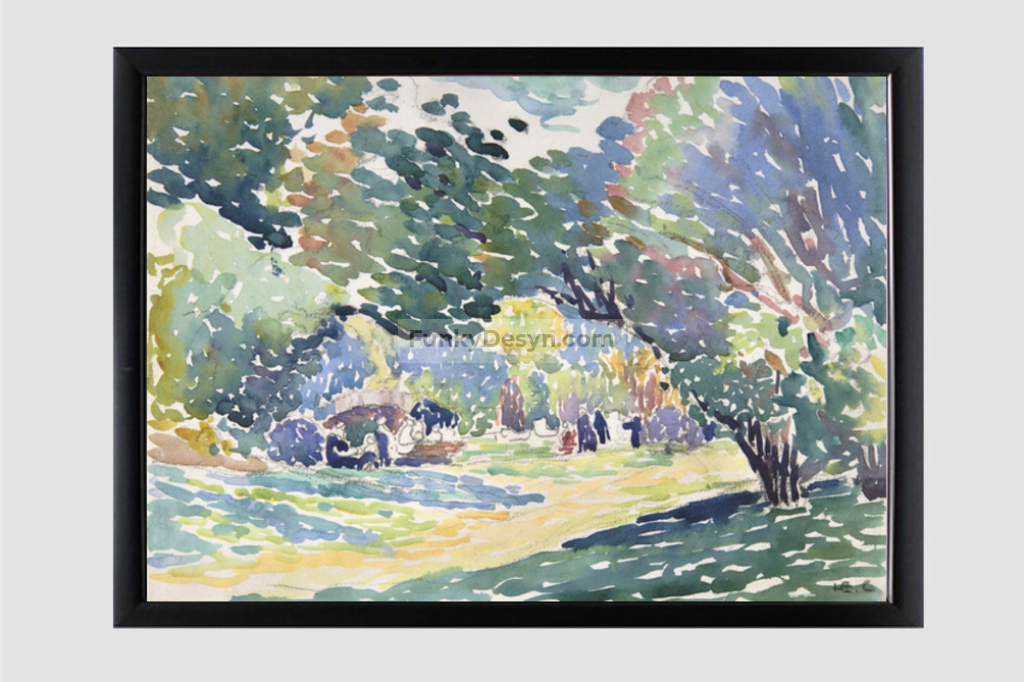 Landscape (1904) by Henri-Edmond Cross.