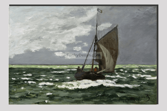 Claude Monet's Seascape, Storm (1866)