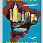1958 Lufthansa South America Travel Poster 20X30 Inches/ Wrapped Canvas Decor