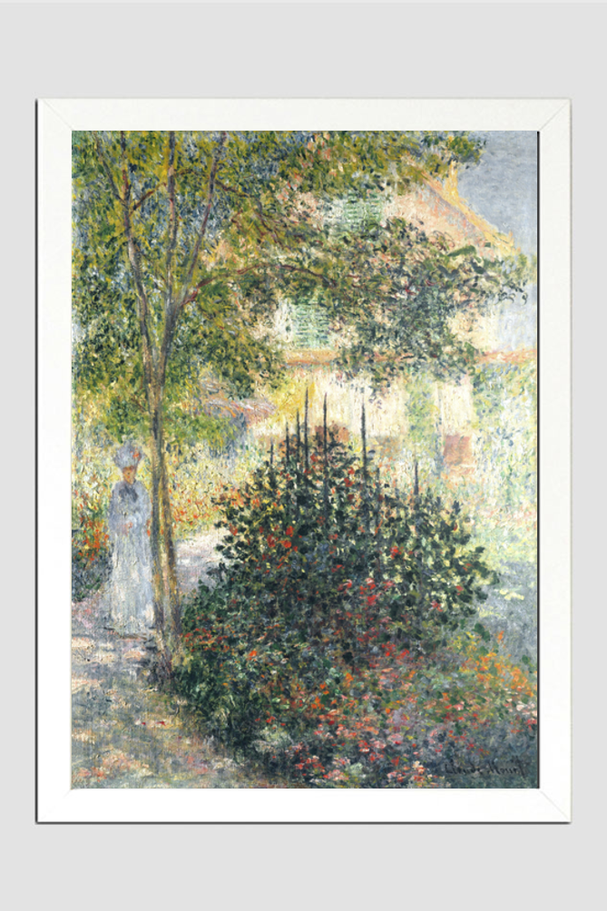 Camille Monet in the Garden at Argenteuil (1876) by Claude Monet