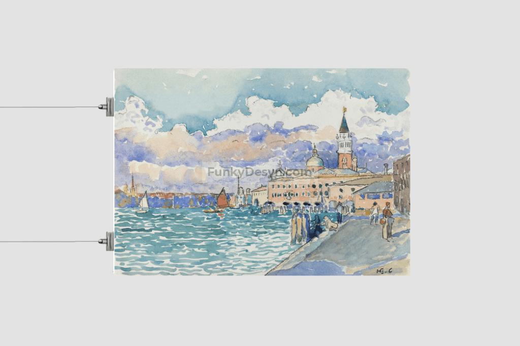 Venice (1903) painting in high resolution by Henri-Edmond Cross.