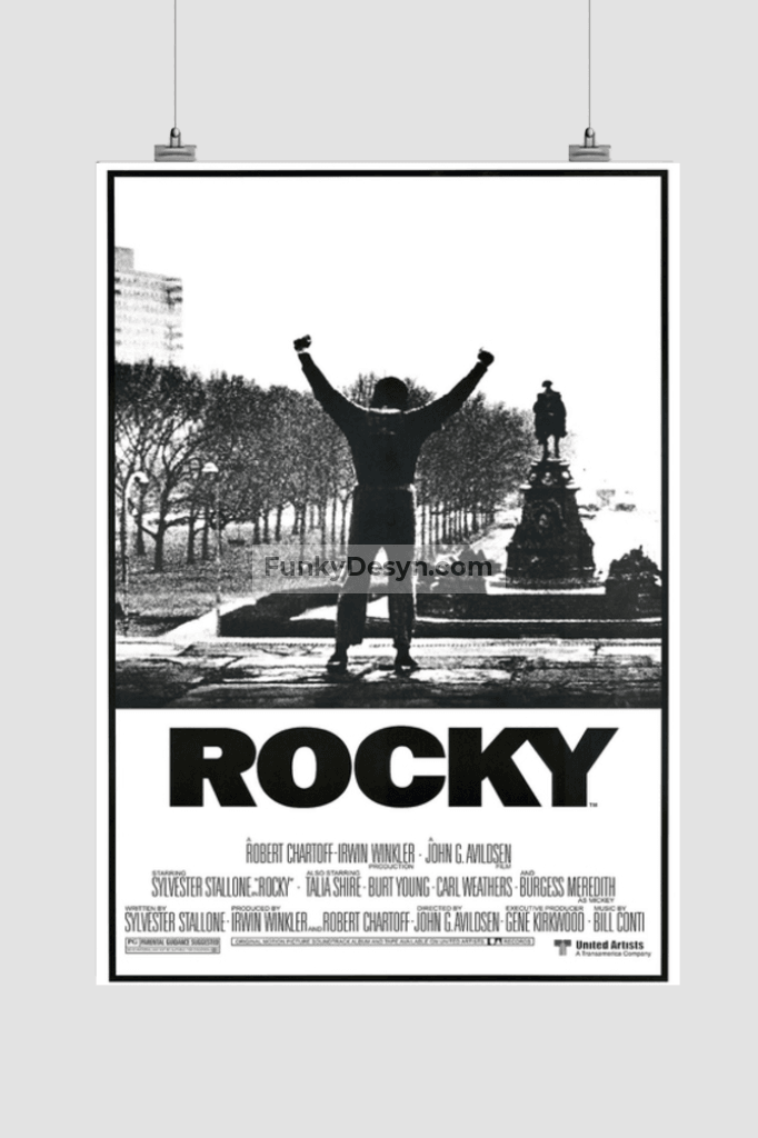 Rocky -1976 11.7X16.54 Inches/ Rolled Poster Decor