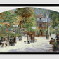 At the Chalet du Château de Madrid, in the Bois de Boulogne (1895) by Louis Abel-Truchet