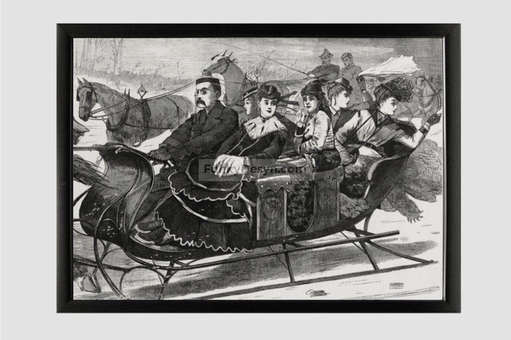 Christmas Belles (1869) by Winslow Homer