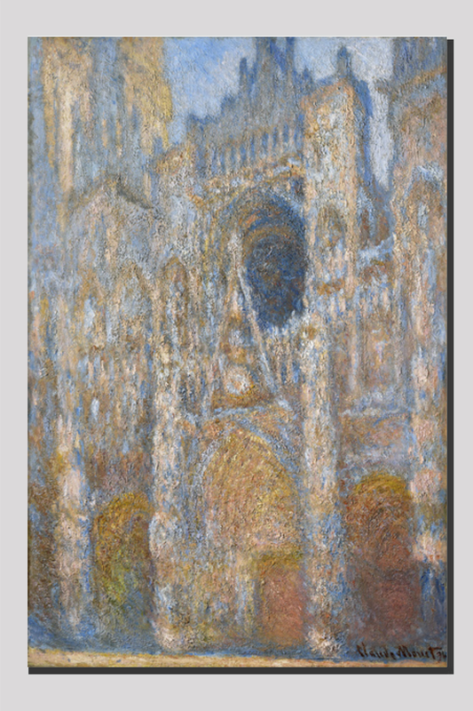 Claude Monet's Rouen Cathedral, the Façade in Sunlight (ca. 1892–1894)
