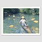 Skiffs (1877) painting  by Gustave Caillebotte