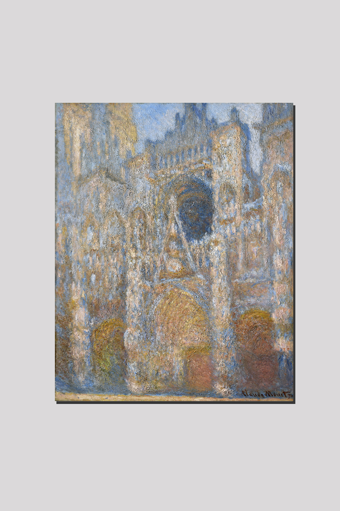 Claude Monet's Rouen Cathedral, the Façade in Sunlight (ca. 1892–1894)